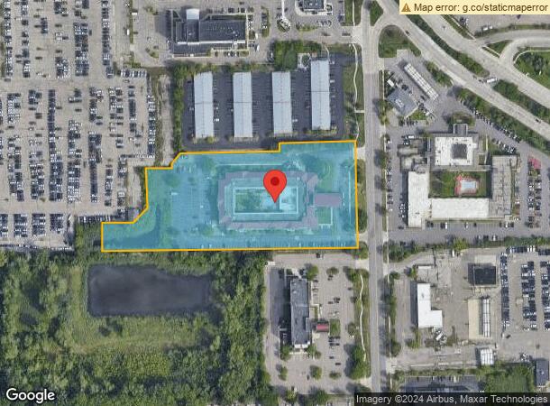  8600 Wickham Rd, Romulus, MI Parcel Map