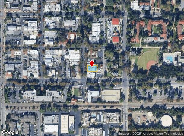  110 Harvard Ave, Claremont, CA Parcel Map