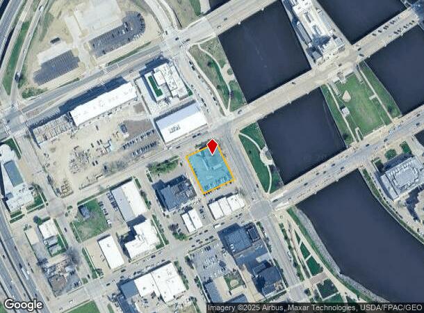 200 1St St Sw, Cedar Rapids, IA Parcel Map