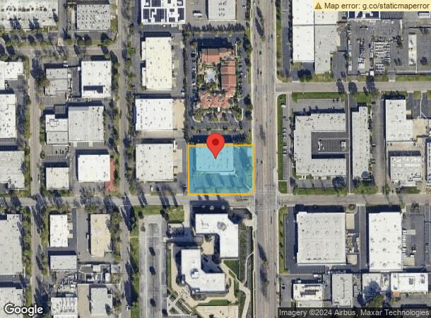  3080 S Harbor Blvd, Santa Ana, CA Parcel Map