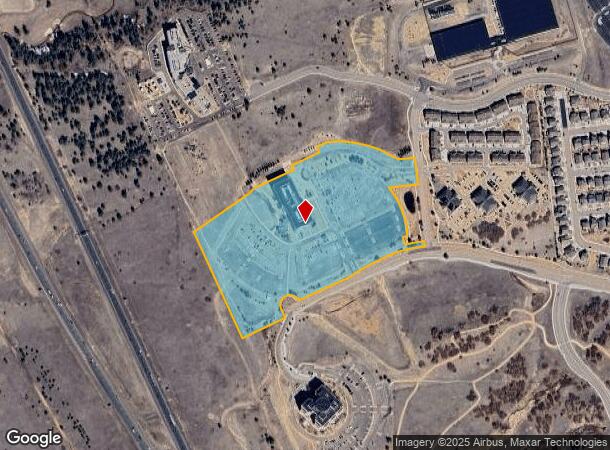  12320 Oracle Blvd, Colorado Springs, CO Parcel Map