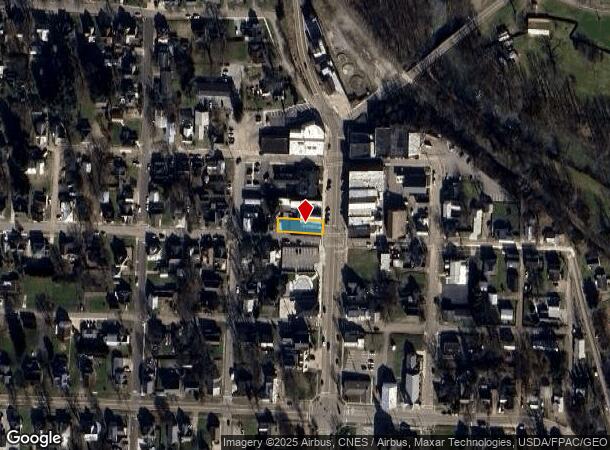  107 N Main St, Fredericktown, OH Parcel Map