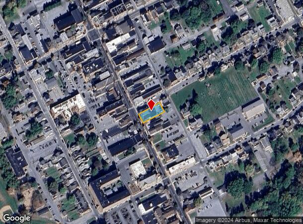  101 S Market St, Elizabethtown, PA Parcel Map