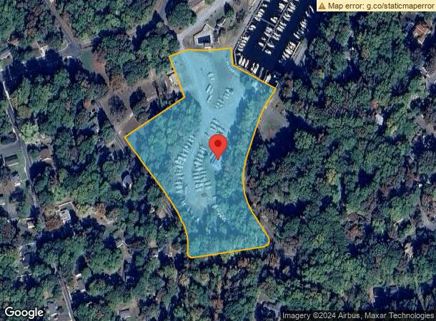  1565 Flag Harbor Blvd, Saint Leonard, MD Parcel Map