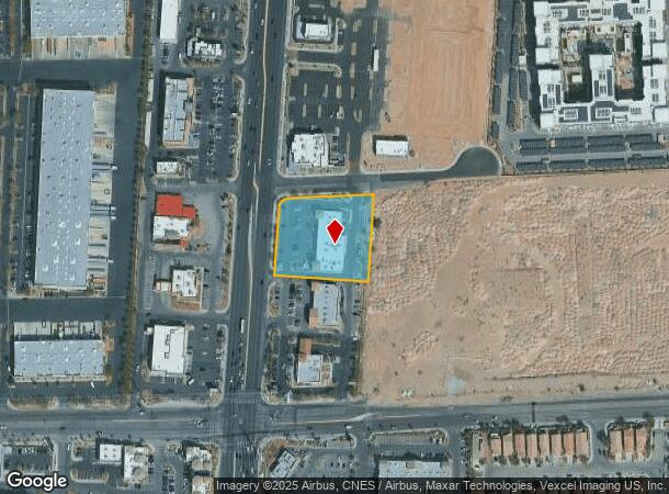 7240 S Rainbow Blvd, Las Vegas, NV Parcel Map
