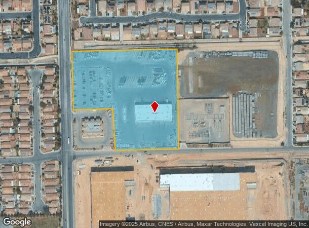 3850 N Commerce St, North Las Vegas, NV Parcel Map