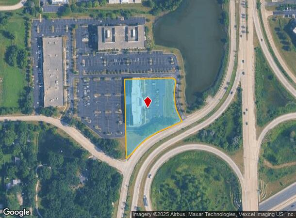  Frontage Rd, Burr Ridge, IL Parcel Map