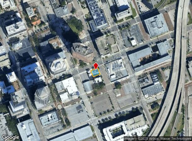  609 E Jackson St, Tampa, FL Parcel Map