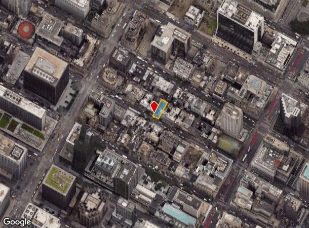 45 W 55Th St, New York, NY Parcel Map