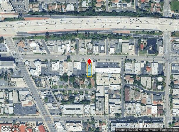  10718 Riverside Dr, North Hollywood, CA Parcel Map