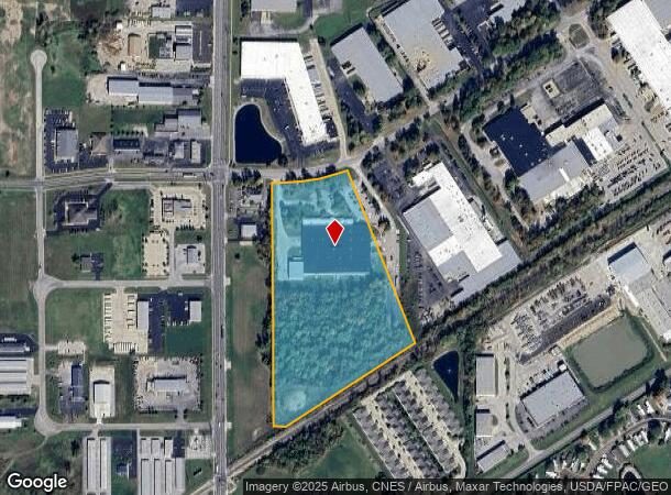  1835 Industrial Dr, Findlay, OH Parcel Map