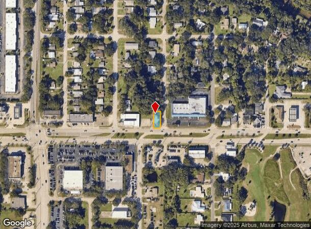  820 W New Haven Ave, Melbourne, FL Parcel Map