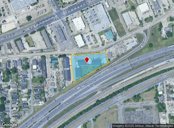  4200 Old Gentilly Rd, New Orleans, LA Parcel Map