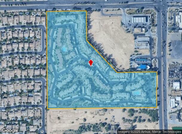  2150 S Arizona Ave, Chandler, AZ Parcel Map