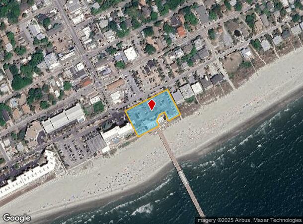  101 E Arctic Ave, Folly Beach, SC Parcel Map