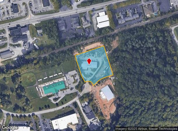 415 Three Tun Rd, Malvern, PA Parcel Map