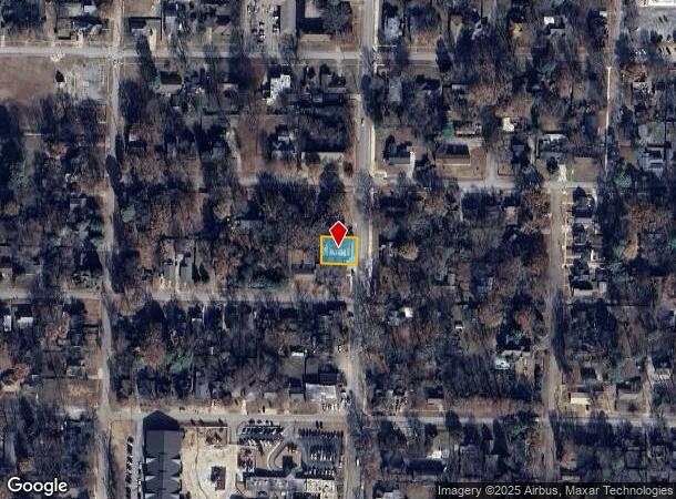  1207 Flint St, Jonesboro, AR Parcel Map
