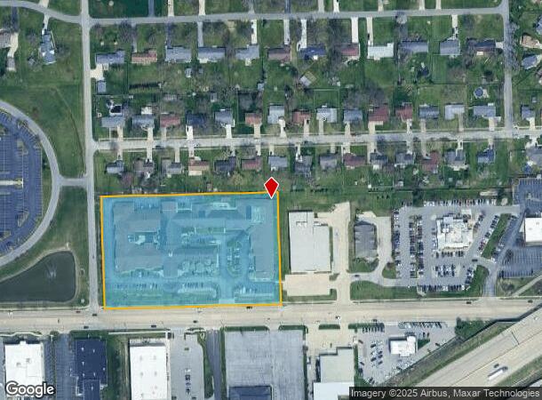  1010 W Washington Center Rd, Fort Wayne, IN Parcel Map