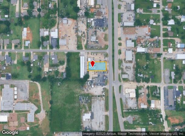  3407 N Shields Blvd, Moore, OK Parcel Map