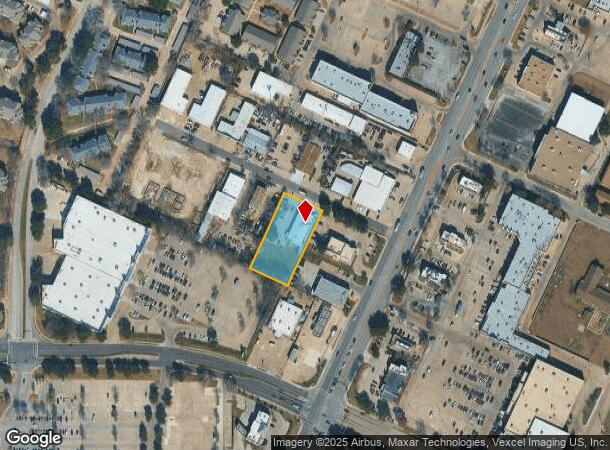  1306 Knight St, Arlington, TX Parcel Map