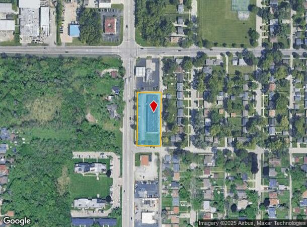  2109 Lewis Ave, Zion, IL Parcel Map