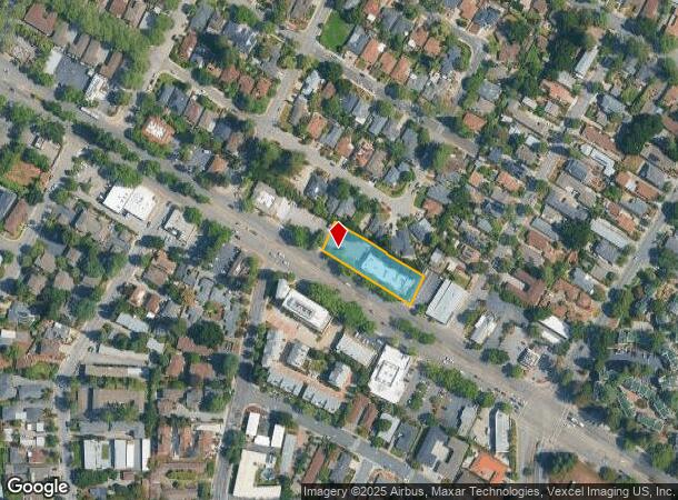  412 W El Camino Real, Mountain View, CA Parcel Map