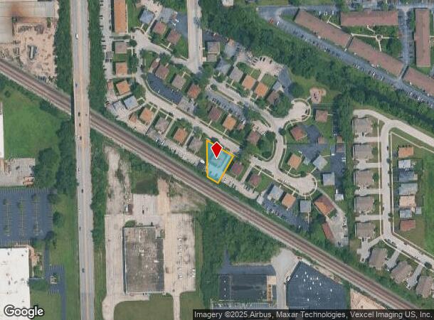  3853 W 124Th Pl, Alsip, IL Parcel Map