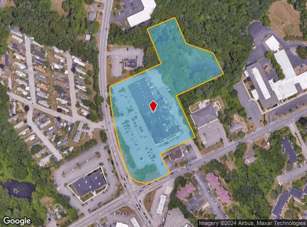  13 Taunton St, Plainville, MA Parcel Map