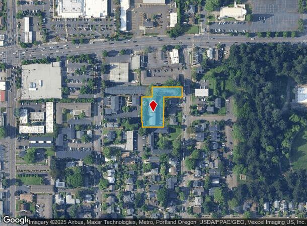  3609 Se 42Nd Ave, Portland, OR Parcel Map