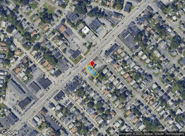 Reservoir Ave, Cranston, RI Parcel Map