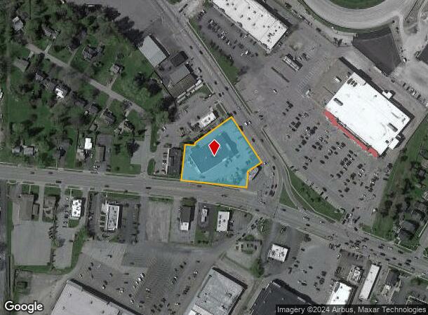  4155 W Main St, Batavia, NY Parcel Map