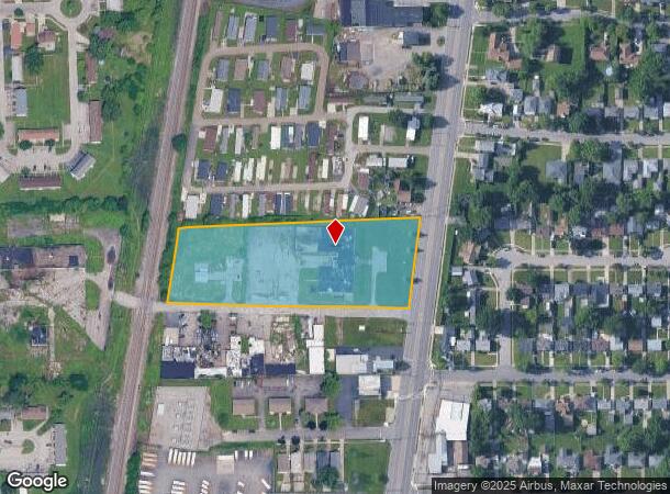  1750 Military Rd, Buffalo, NY Parcel Map
