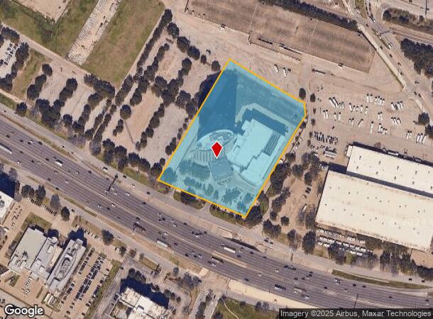  2222 N Stemmons Fwy, Dallas, TX Parcel Map