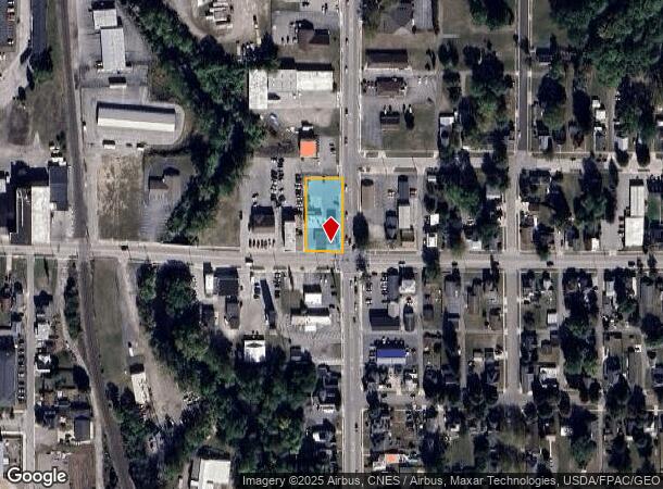  464 E Sandusky St, Findlay, OH Parcel Map