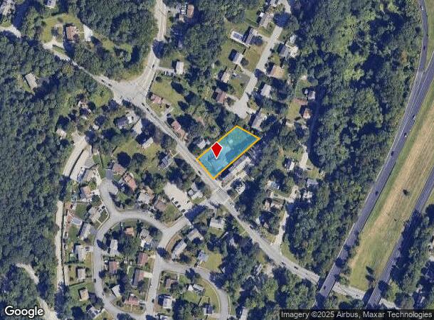  235 Wilbur Ave, Cranston, RI Parcel Map