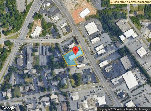  2511 Battleground Ave, Greensboro, NC Parcel Map