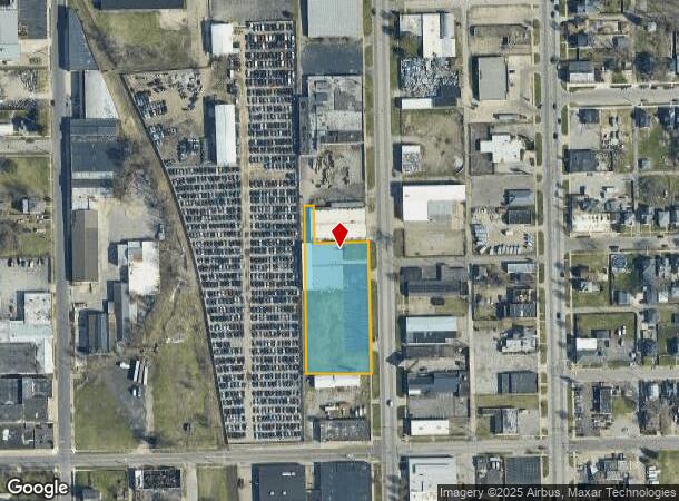  1801 S Main St, South Bend, IN Parcel Map