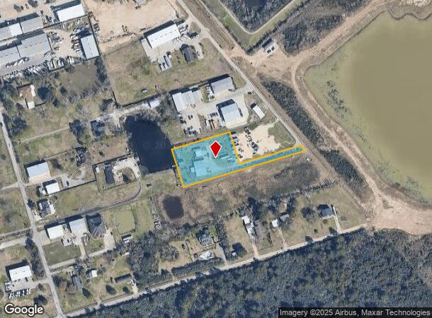  1250 Winfield Ln, Kemah, TX Parcel Map