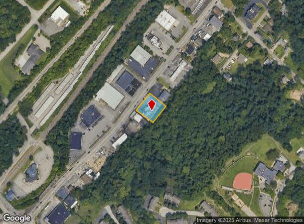  3349 Library Rd, Pittsburgh, PA Parcel Map