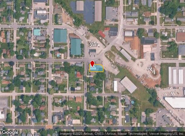 318 N Jackson St, Crown Point, IN Parcel Map