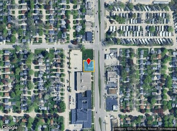  1117 S 108Th St, Milwaukee, WI Parcel Map