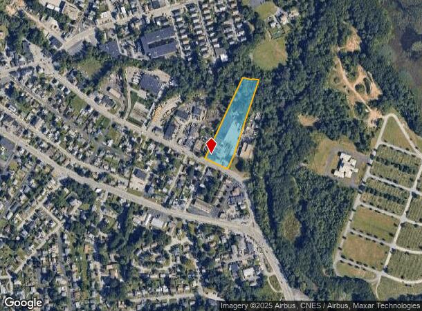 127 Fletcher Ave, Cranston, RI Parcel Map