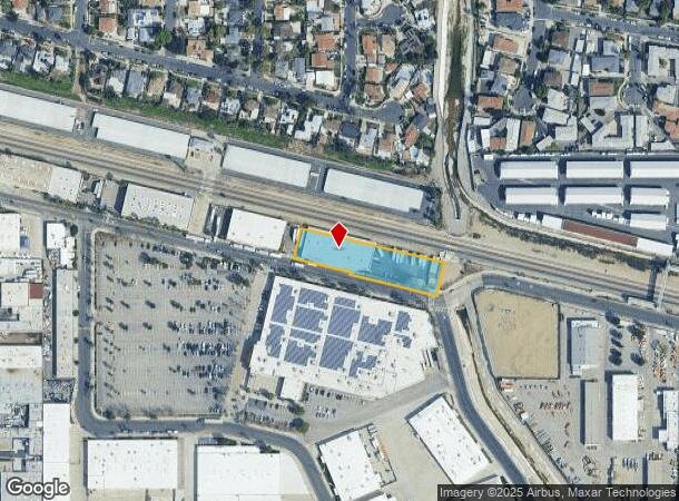  14901 Raymer St, Van Nuys, CA Parcel Map