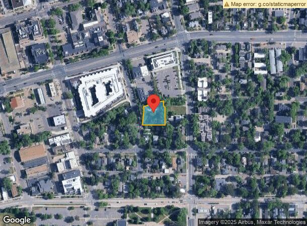 1636 16Th St, Boulder, CO Parcel Map