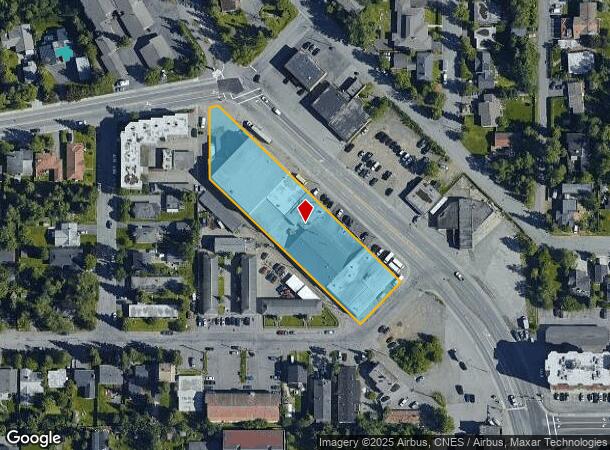  2248 Spenard Rd, Anchorage, AK Parcel Map
