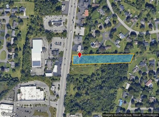  2132 E Henrietta Rd, Rochester, NY Parcel Map