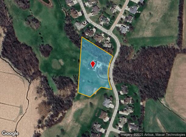 N489 Robinhood Dr, Sherwood, WI Parcel Map