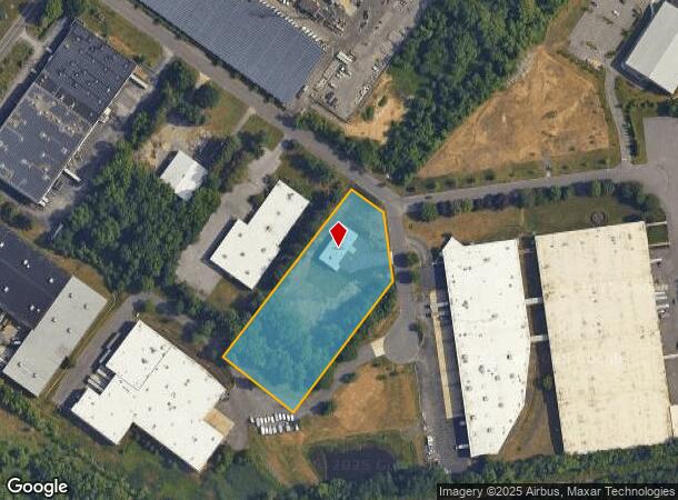 750 Glen Ave, Moorestown, NJ Parcel Map