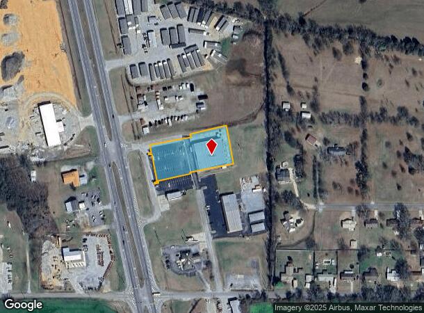 120 Spring Branch Rd, Alexandria, AL Parcel Map