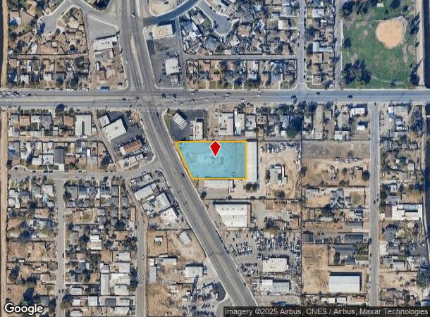  1800 S Chester Ave, Bakersfield, CA Parcel Map